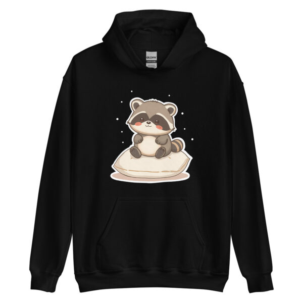 Unisex Hoodie "Body Positive Raccoon"