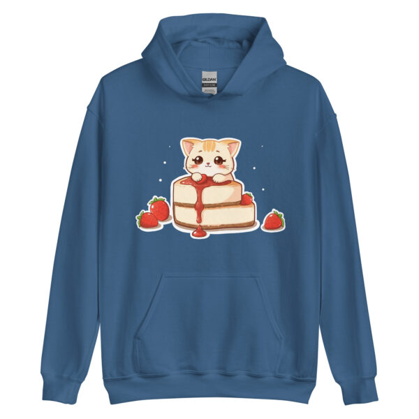 Unisex Hoodie "Cake Cat" - Image 2