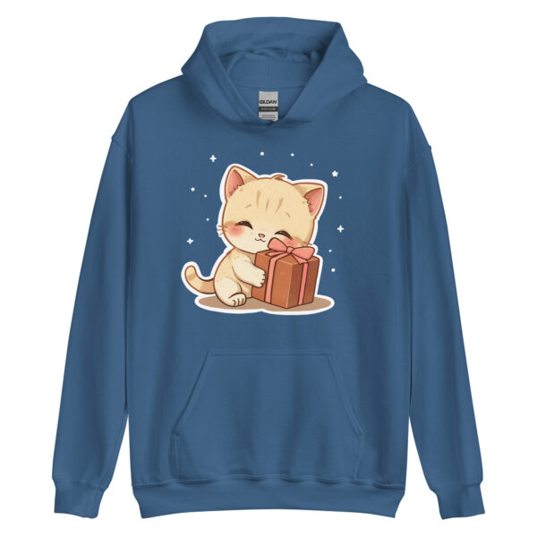 Unisex Hoodie "Kitty Gift" - Image 3