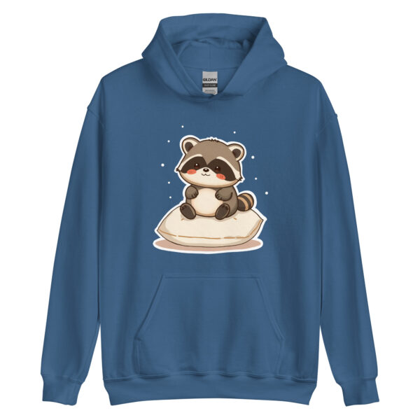 Unisex Hoodie "Body Positive Raccoon" - Image 2