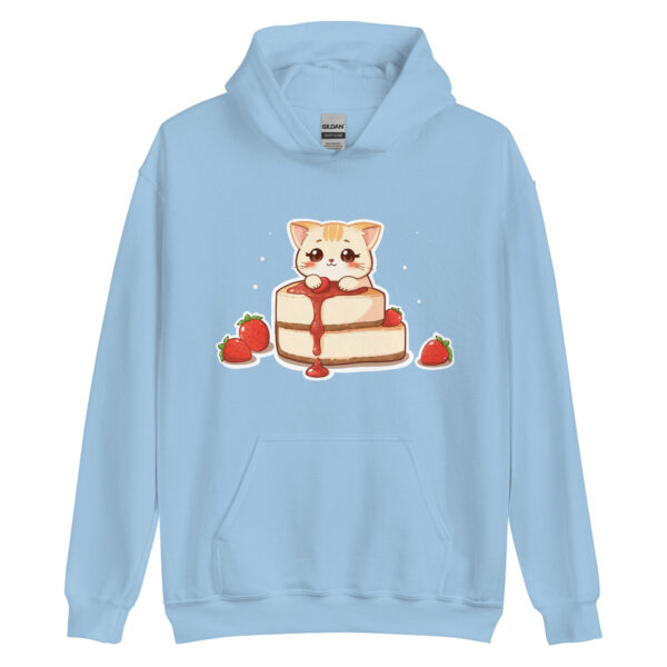 Unisex Hoodie "Cake Cat" - Image 3