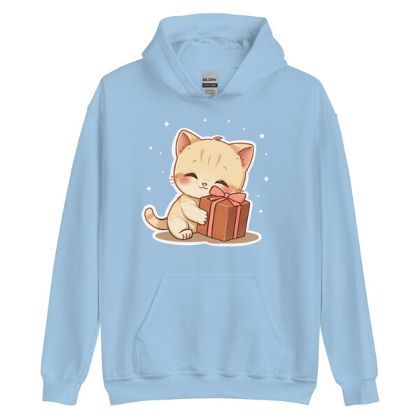 Unisex Hoodie "Kitty Gift" - Image 4