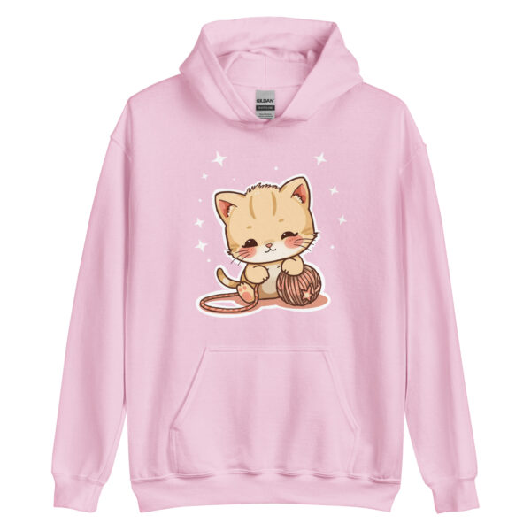 Unisex Hoodie "Playfull kitty" - Image 5