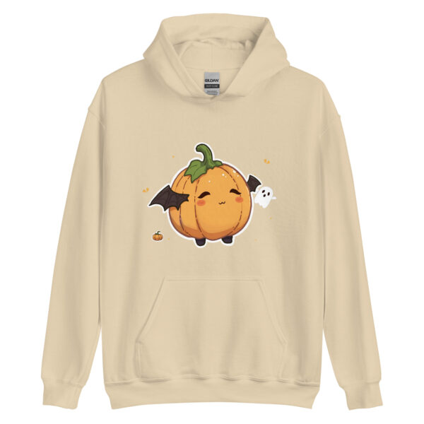 Unisex Hoodie "Halloween Pumpkin #1" - Image 3