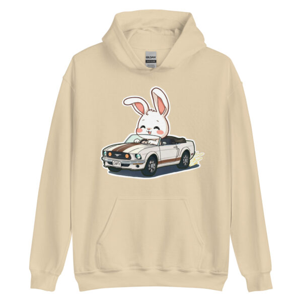 Unisex Hoodie "Bunny Drive" - Image 4