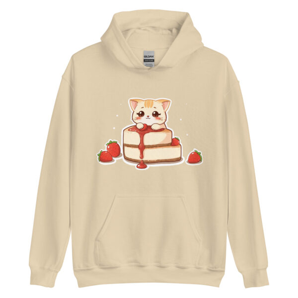 Unisex Hoodie "Cake Cat" - Image 4