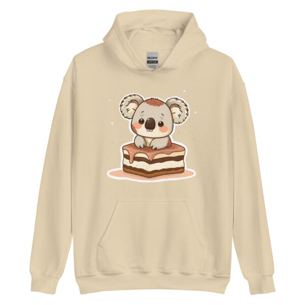 Unisex Hoodie "Tiramisu Koala" - Image 4