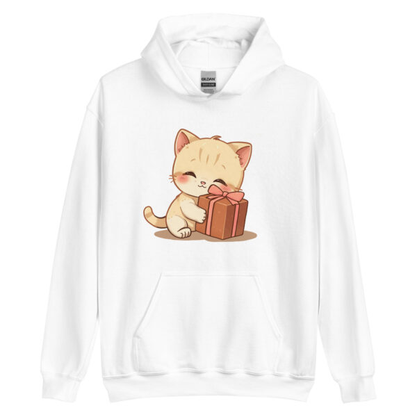 Unisex Hoodie "Kitty Gift" - Image 6