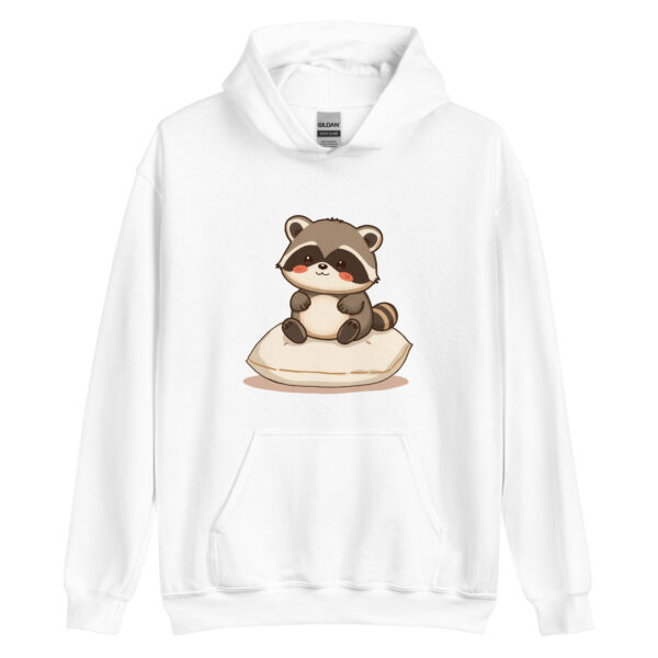 Unisex Hoodie "Body Positive Raccoon" - Image 6