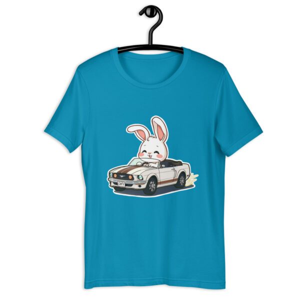 Unisex t-shirt "Bunny Ride" - Image 3