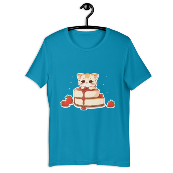 Unisex t-shirt "Cake Cat" - Image 3