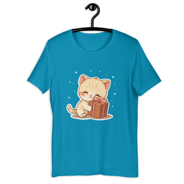 Unisex t-shirt "Kitty Gift" - Image 3