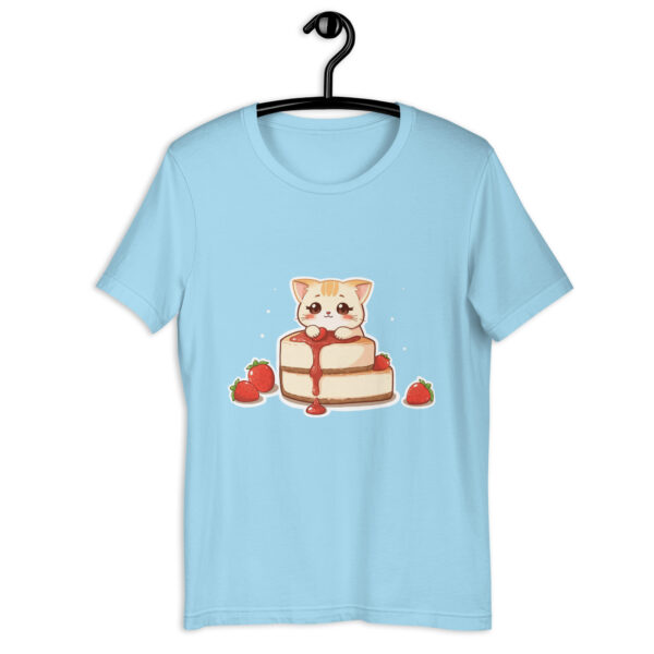 Unisex t-shirt "Cake Cat" - Image 4