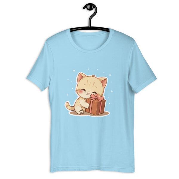 Unisex t-shirt "Kitty Gift" - Image 4