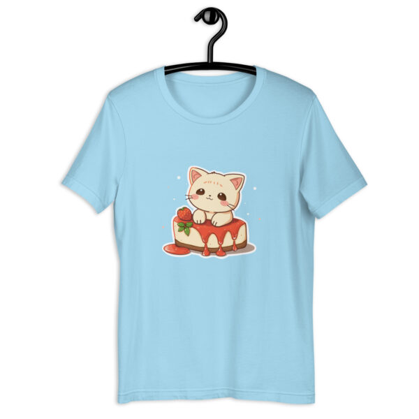 Unisex t-shirt "Cheese Cake Piece" - Image 3