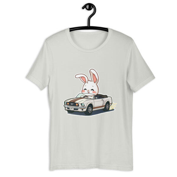 Unisex t-shirt "Bunny Ride" - Image 6