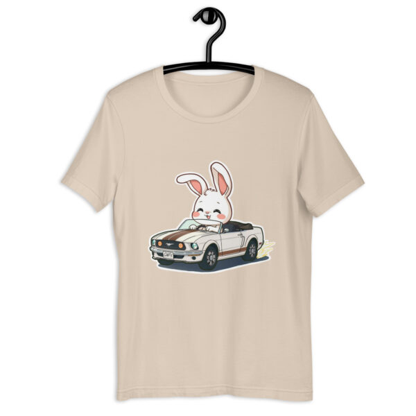 Unisex t-shirt "Bunny Ride" - Image 4