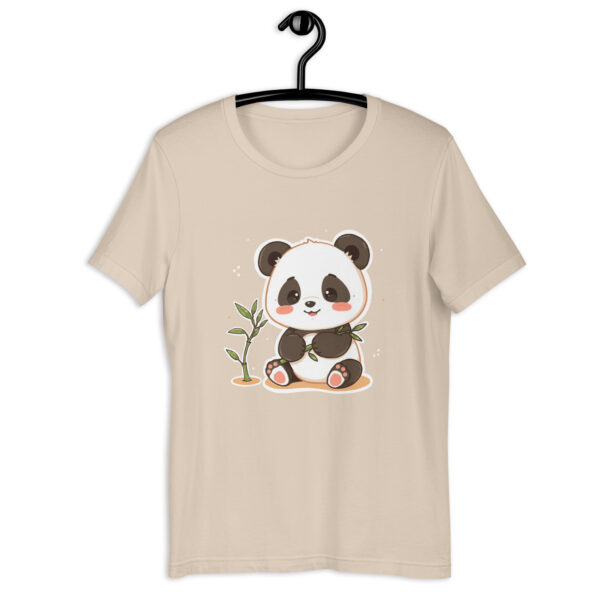 Unisex t-shirt "Adorable Panda" - Image 5