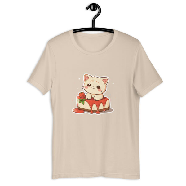 Unisex t-shirt "Cheese Cake Piece" - Image 4