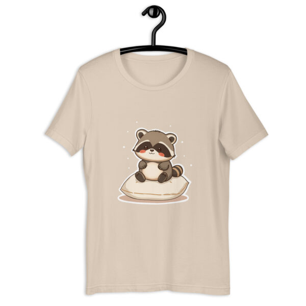 Unisex t-shirt "Body Positive Raccoon" - Image 4