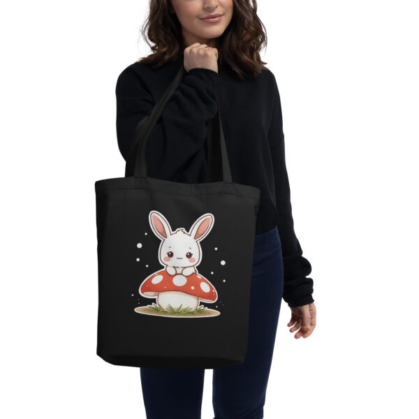 Eco Tote Bag "Bunny on Mushroom"