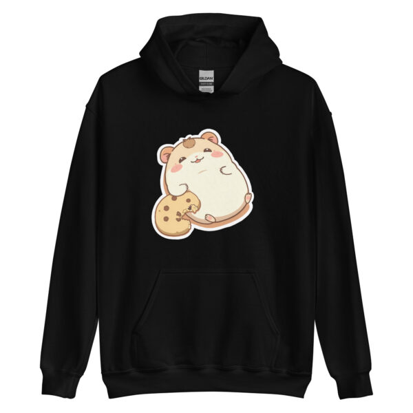 Unisex Hoodie "Body Positive Hamster" - Image 2