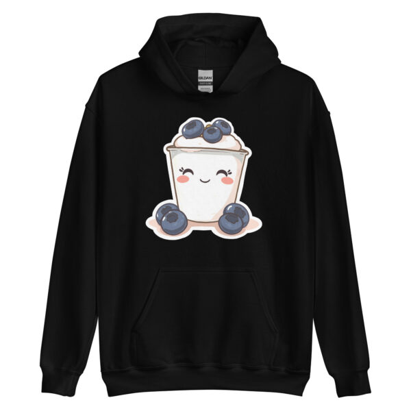 Unisex Hoodie "Blueberry Yogurt" - Image 2