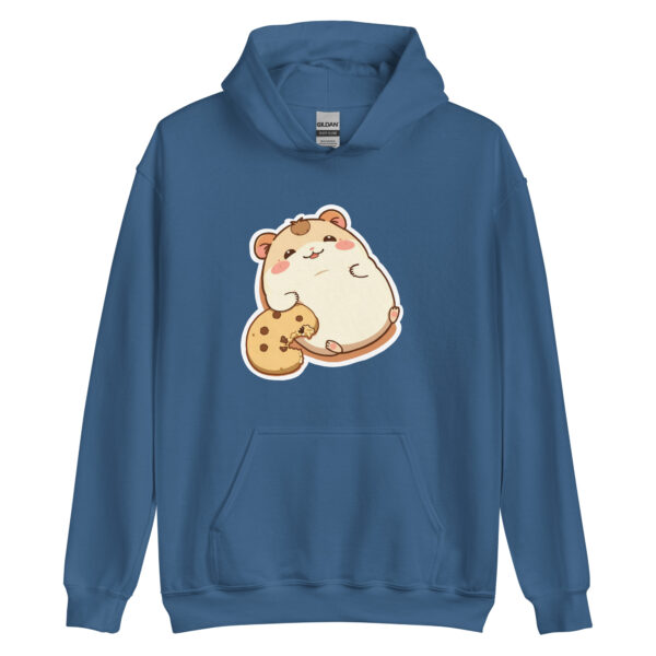 Unisex Hoodie "Body Positive Hamster" - Image 3