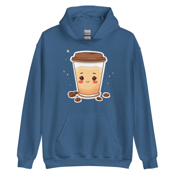 Unisex Hoodie "Kiosk Coffe Latte" - Image 3