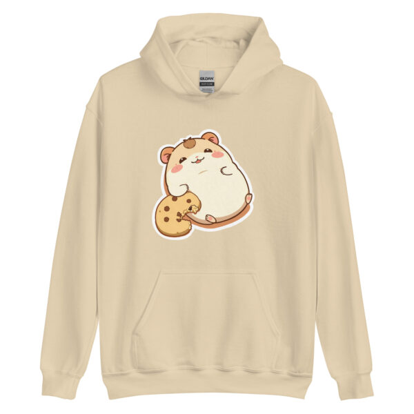 Unisex Hoodie "Body Positive Hamster" - Image 4