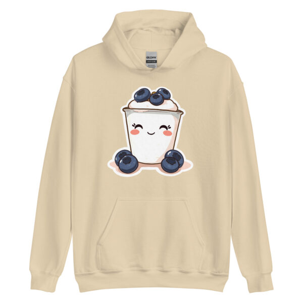 Unisex Hoodie "Blueberry Yogurt" - Image 4