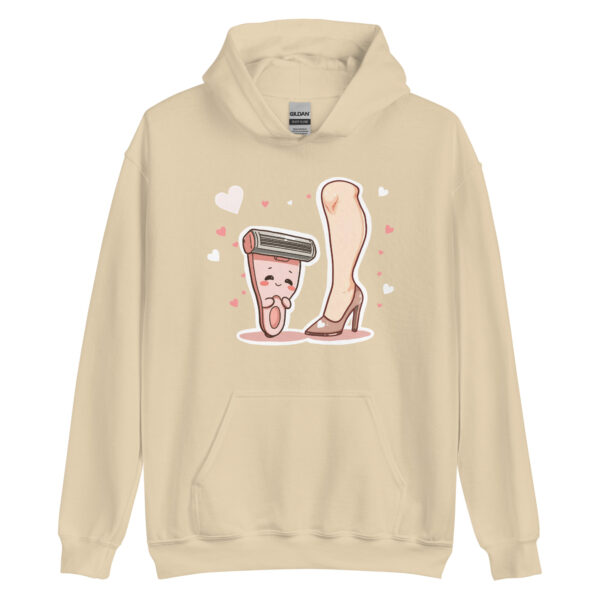 Unisex Hoodie "Razor Love" - Image 5