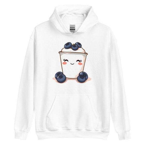 Unisex Hoodie "Blueberry Yogurt" - Image 6