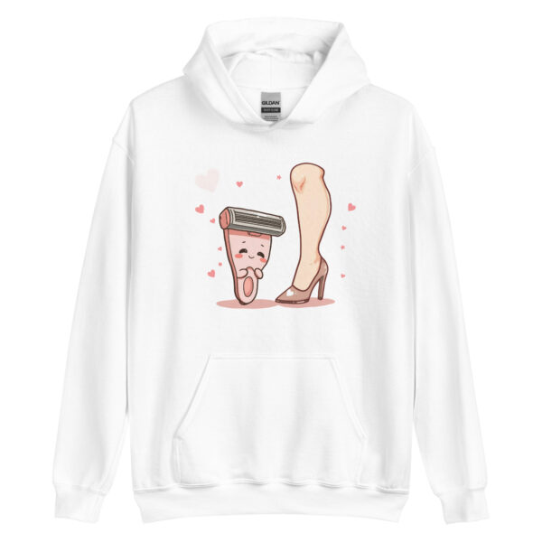 Unisex Hoodie "Razor Love" - Image 6