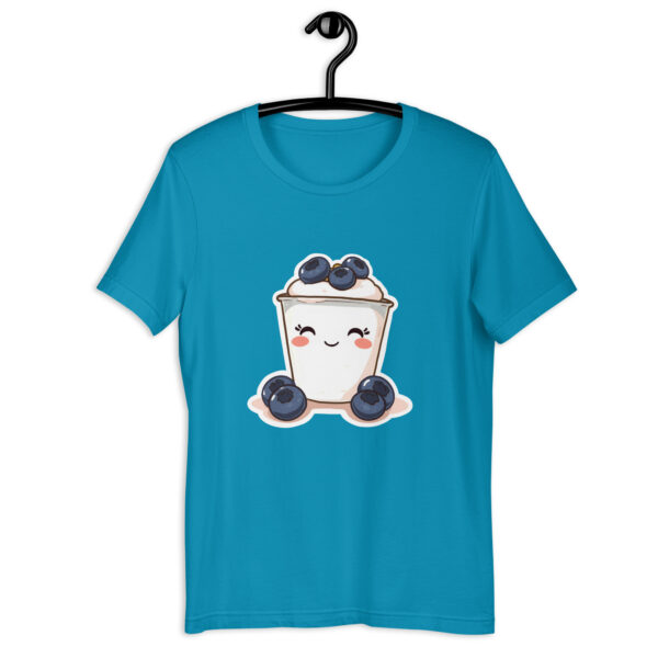 Unisex t-shirt "Blueberry Yogurt" - Image 3