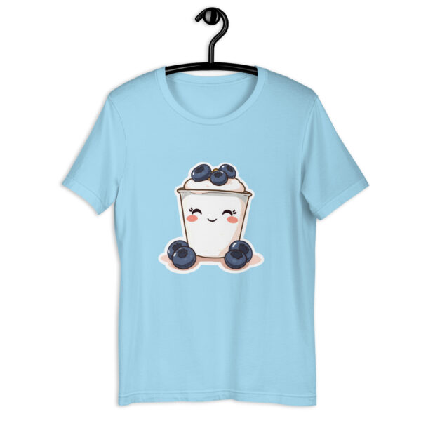 Unisex t-shirt "Blueberry Yogurt" - Image 4