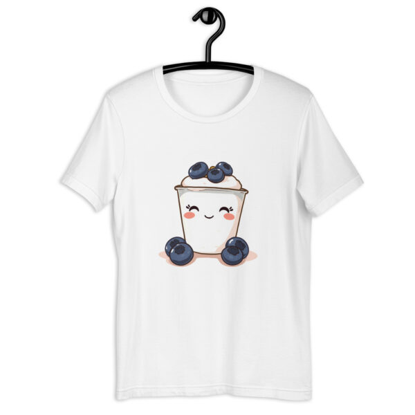 Unisex t-shirt "Blueberry Yogurt" - Image 7