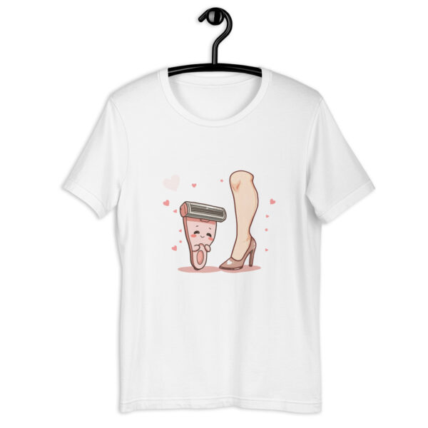 Unisex t-shirt "Razor Love" - Image 7