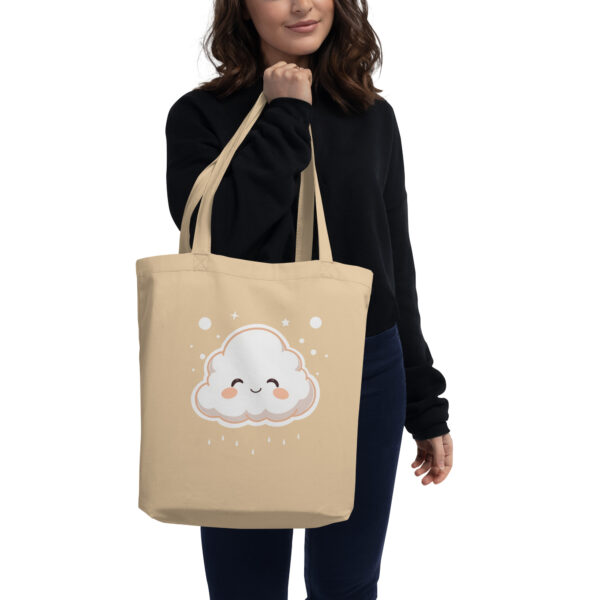 Eco Tote Bag "Cute Little Cloud" - Image 2