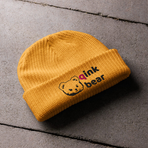 Fisherman beanie "qink bear 2"