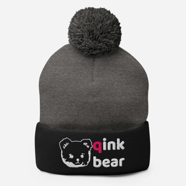 Pom-Pom Beanie "qink bear"