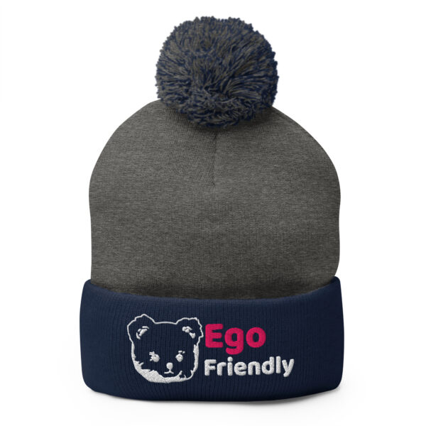 Pom-Pom Beanie "Ego Friendly" - Image 5