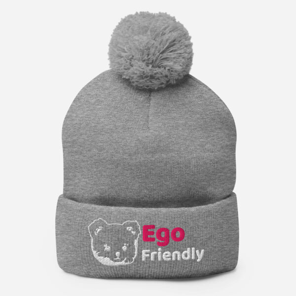 Pom-Pom Beanie "Ego Friendly" - Image 6