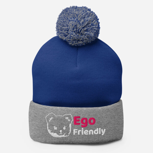 Pom-Pom Beanie "Ego Friendly" - Image 3