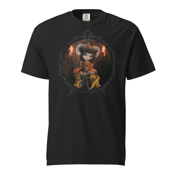 Unisex garment-dyed heavyweight t-shirt "Cave"