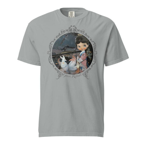Unisex garment-dyed heavyweight t-shirt "Geisha" - Image 3