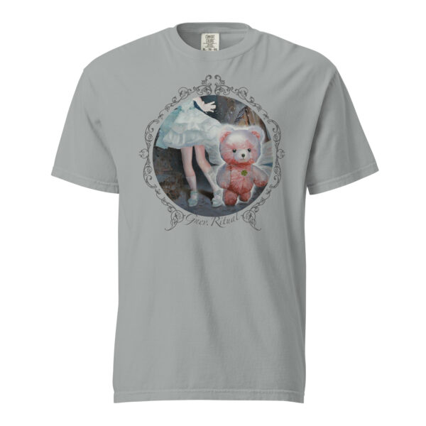 Unisex garment-dyed heavyweight t-shirt "Shining Pink Bear" - Image 3