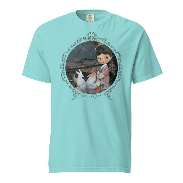 Unisex garment-dyed heavyweight t-shirt "Geisha" - Image 4
