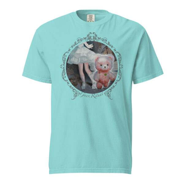 Unisex garment-dyed heavyweight t-shirt "Shining Pink Bear" - Image 4