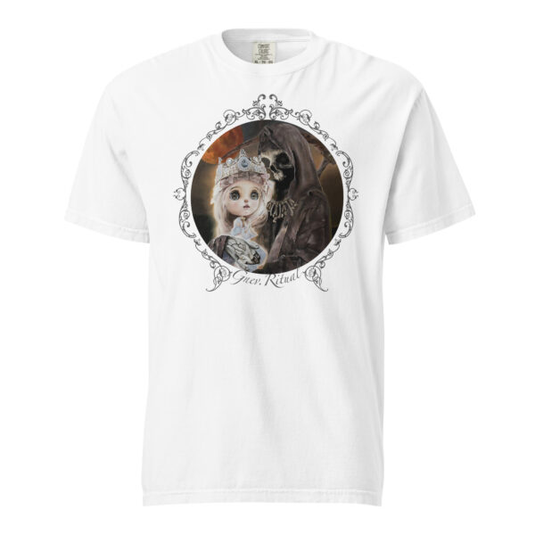 Unisex garment-dyed heavyweight t-shirt "Reaper and Princess" - Image 5